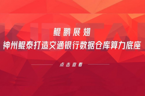 行业实践丨鲲鹏展翅，神州打造交通银行数据仓库算力底座